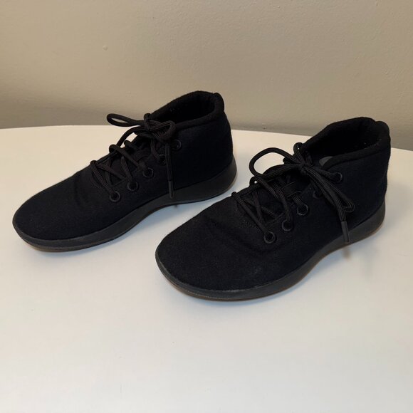 ALLBIRDS Men's 10 Black Wool Sneaker - Picture 3 of 7